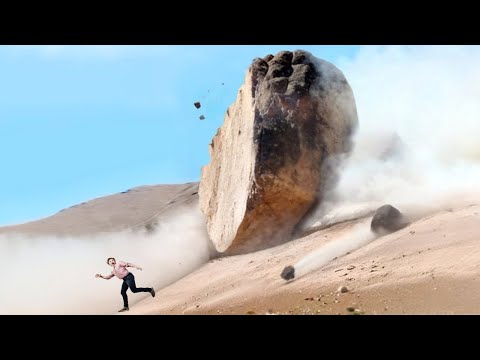 ¡Impactantes y catastróficas fallas de desprendimientos de rocas que salieron terriblemente mal!