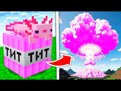 10 TNT MUY RAROS en MINECRAFT... Mods Videos