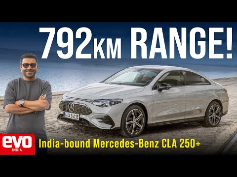 India’s longest range EV coming this year | Mercedes-Benz CLA 250+ driven | evo India