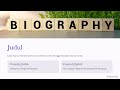 Understanding Picture Biography