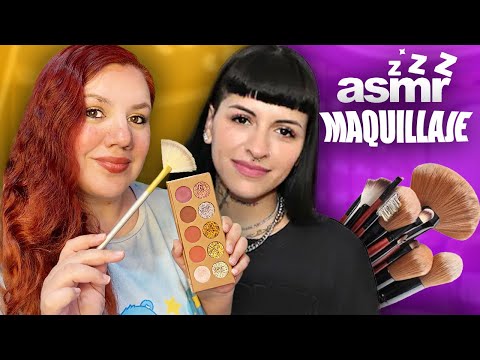 🌙 ASMR Español Maquillaje Glamoroso a CAZZU Roleplay / Doing Your Makeup