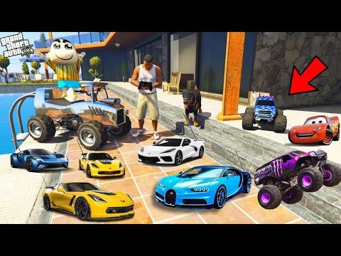 Franklin Gifting NEW RC TOY CARS To Shinchan in GTA 5