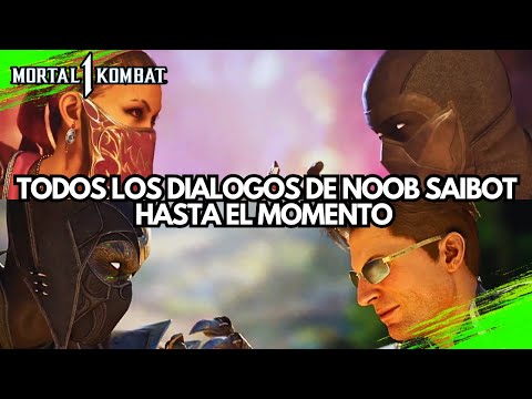 Todos Los Dialogos De Noob Saibot Hasta El Momento EN ESPAÑOL Mortal Kombat 1 Khaos Reigns DLC