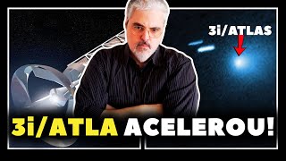 3i/ATLAS ACELEROU! VERMELHO! TEM ÁGUA? ENTENDA!