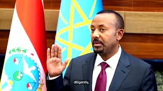 YouTube video thumbnail:  Ethiopian Prime Minister Abiy Ahmed Sworn in for Second Term 