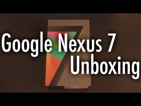 (ENGLISH) Google Nexus 7 Unboxing: Android Jelly Bean Tablet
