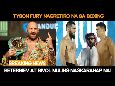 BREAKING: Tyson Fury Tuluyan nang Iniwan ang Boxing. NagRETIRE na! Bivol at Beterbiev Nagkaharap na!