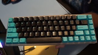 Tofu65 + Case Foam + Plate Foam + Turquoise Tealios [Sound Test]