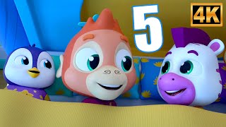 Five in the Bed |  Kids Nursery Rhyme & Bedtime Song for Children