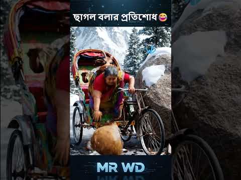 ডাব খেতে চাইলে জোরে চালা 😂 #tiktok #funnyvideo #natok #cartoon #mrwd #veo3