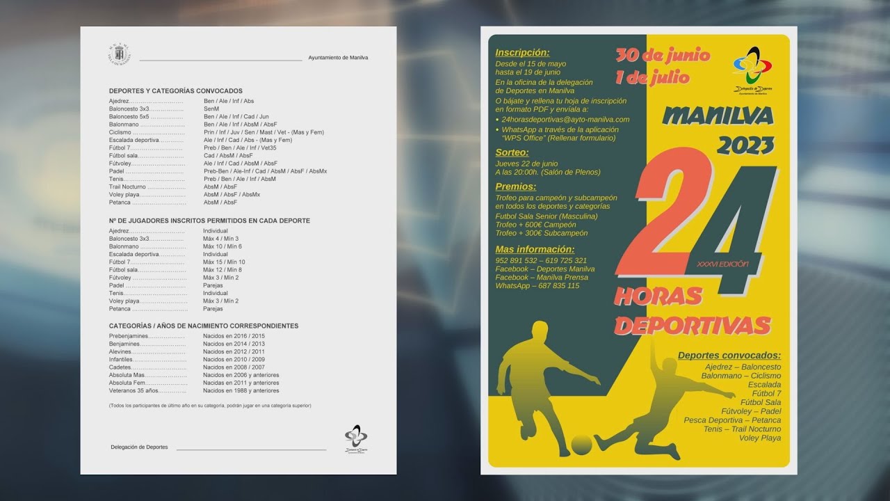 Hasta el 19 de junio pueden inscribirse en las 24 Horas de Manilva
