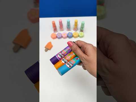 DIY Ohne Borax ๐งSchleim mit nur 1 Klebestift-Schleim โ
๐๐ธ #shorts #schleim