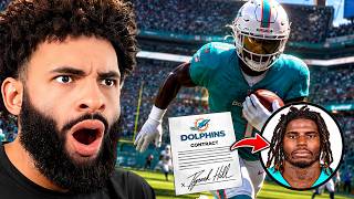 I Signed Tyreek Hill Back to The Dolphins! $1,000 Online Franchise EP.3!