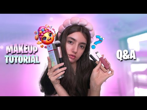 Q&A + makeup tutorial💞 أهدافي الحالية هي نفسها أهدافي في سن المراهقة؟🫢 نحافتي لها سر ؟🎀 الدراسة …