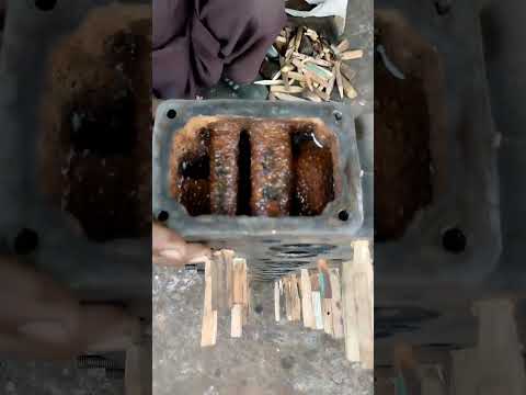 cylinder head cracked & leakage checking #amazingtechnique #mechanic #engine #trending #viralshorts