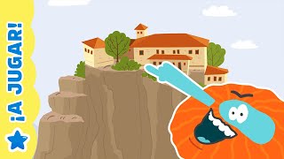 Viajamos a Grecia ☀️ Los Monasterios de Meteora | BODO BARBODO 🌎 VIAJAR Y APRENDER