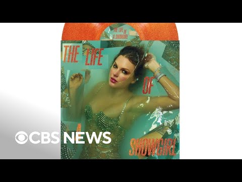 YouTube video thumbnail: Taylor Swift Reveals new Album Cover, Appears on Travis Kelce's "New Heights" Podcast