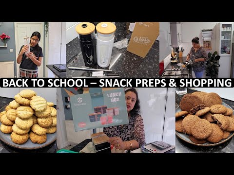 Back To School Preps - School Essentials Shopping & Baked Snacks