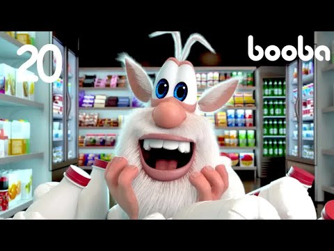 Booba | Supermarket | Episode #20 |  Booba - all episodes in a row