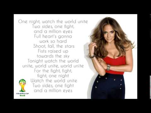 Pitbull ft. Jennifer Lopez & Claudia Leitte - We Are One (Ole Ola) [2014 FIFA World Cup] Lyrics