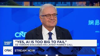 YouTube video thumbnail: Having the Bond Market Regulate the AI Trade is a Big Positive, Says Ed Yardeni