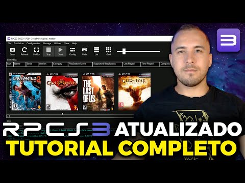 RPCS3 Tutorial Completo Atualizado 2024 | O Melhor Emulador de PS3 para PC