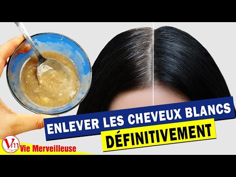 Ce Mélange Tournera Vos Cheveux Blancs En Couleur Naturelle - Seulement Avec 3 Ingrédients