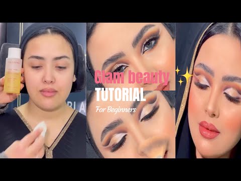 ✨ Soft Glam Makeup Look | Romantic & Elegant Beauty ✨ #MakeupTutorial #SoftGlam #BeautyTips #makeup