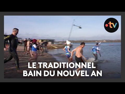 La tradition du bain du Nouvel An à Thaon-les-Vosges