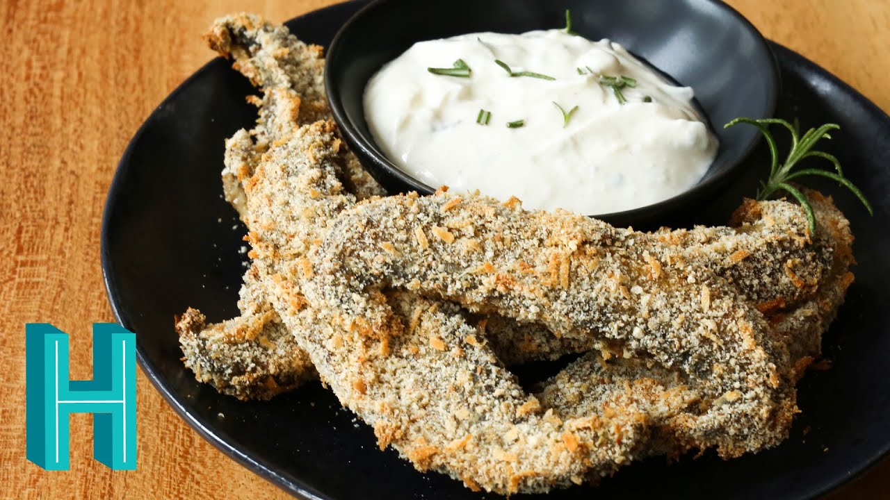 How to Baked Portobello Mushroom Fries - Hilah Cooking