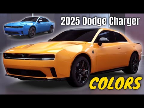 2025 Dodge Charger Scat Pack Colors