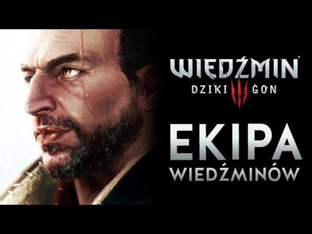 EKIPA WIEDŹMINÓW Walczy Z POTWORAMI! Wiedźmin 3 MOD