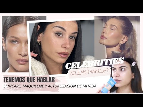 ⚠️CLEAN GIRL MAKEUP⚠️ El maquillaje de las CELEBRITIES + SKINCARE y CHARLA|| Conluzycolor