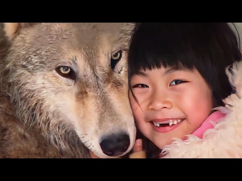 捨てられたオオカミを大切に育てた少女。その12年後に驚くべきことが!