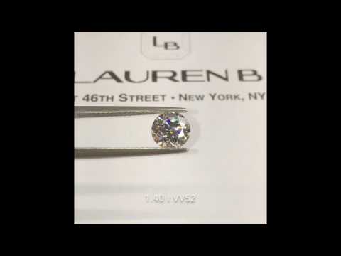 1.30-1.50 Ct Round Diamonds Near Colorless