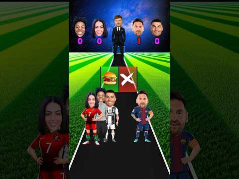 Quién es más fuerte?⚡️ Ronaldo🐐 vs Ishowspeed👑 vs Georgina😍 vs Messi👽 - Mrbeast Pregunta!