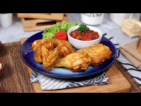 GURIHNYA SAMPAI KE TULANG - Ayam Goreng Marinasi Sambal Ulek Terasi