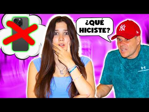 REGALÉ MI NUEVO IPHONE (Porque No Me Gusta el COLOR 😱 (Mi Padre se Enfada) | Daniela Golubeva