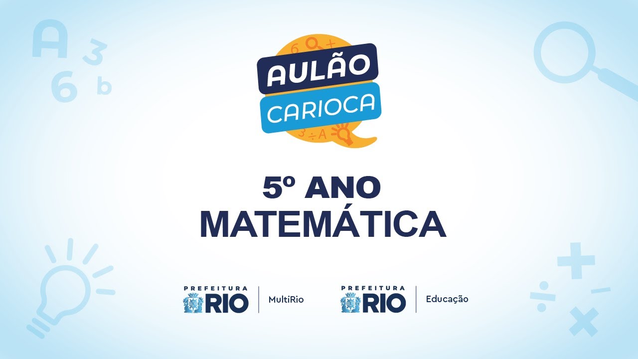 Matemática - 5º Ano | 3º bimestre (2025)