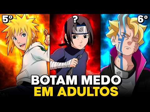 RANKING: OS PRODÍGIOS MAIS FORTES EM NARUTO E BORUTO
