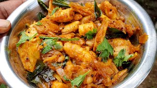 FRESH Mushroom Gravy in Tamil | Village Cooking Food