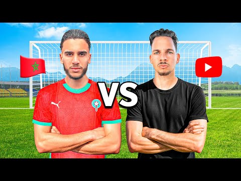 I Challenged A Pro Moroccan Football Player!