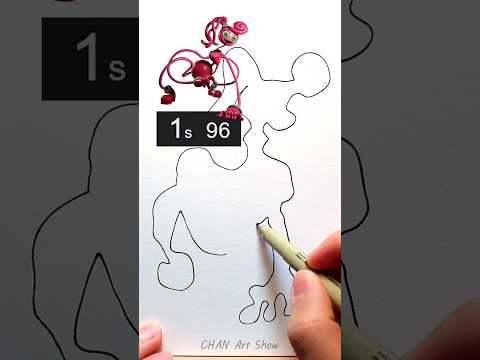 [POPPY PLAYTIME] Let's draw Mommy Longlegs in 10 seconds.