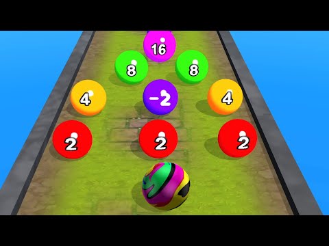 Ball Run 2048 💸🎱🏀 MAX LEVELS!! All Levels Gameplay Walkthrough Android, iOS NEW UPDATE