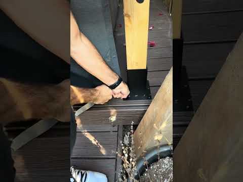 Pergola with Umbrella Top Build pt.3 ⚒️