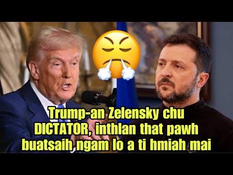 Donald Trump & Ukraine President Zelensky inkarah BUAINA a chhuak😱😳(Reaction)