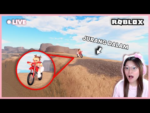 NAIK SEPEDA DI TEPI JURANG ?!! [DANGEROUS BIKE DRIVING ROBLOX INDONESIA]