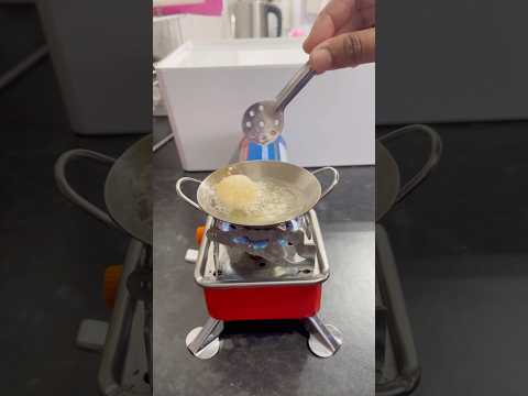 Miniature Poori💛/ Miniature Real Cooking_3#miniature #miniaturecooking