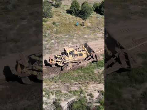 2 Cat D11 Bulldozers Bogged! | Flashback #bogged #d11
