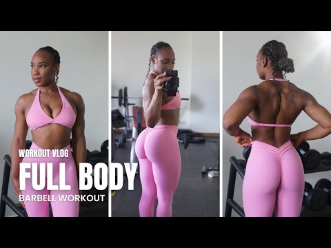 WORKOUT VLOG: Full Body Barbell Workout | SOfit